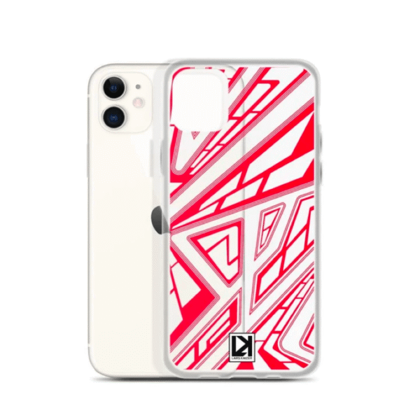 Xuduvu Fragment Pattern Red Case